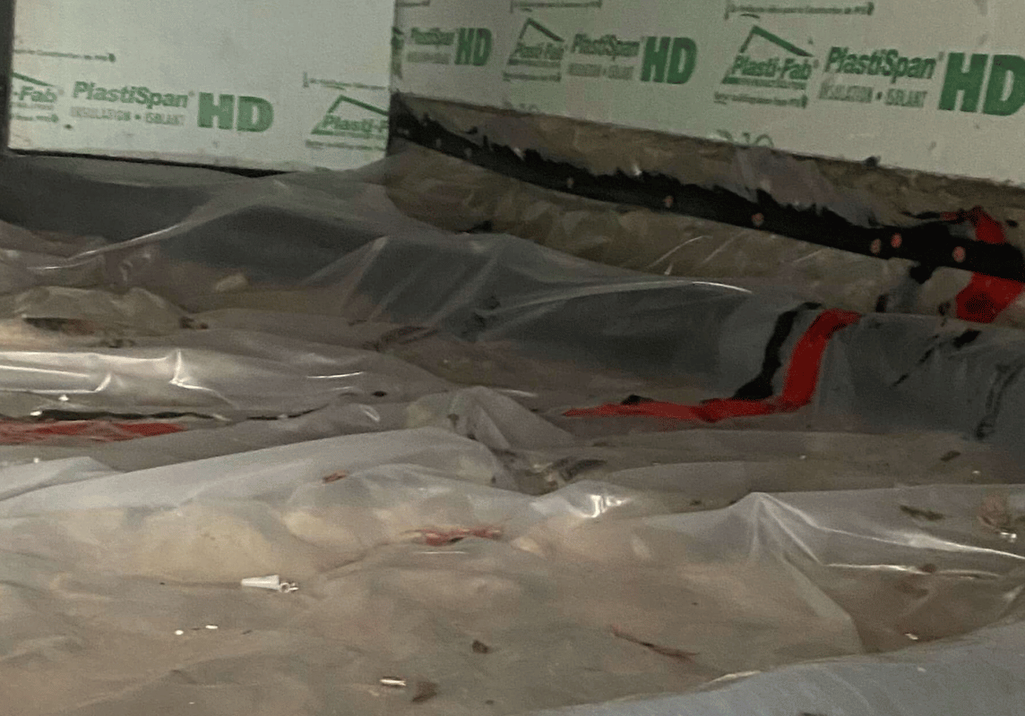 Moisture barriers are an effective way to prevent crawl space mold